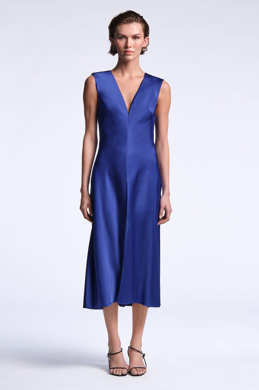 BCBGMAXAZRIA Leha Dress Ultra Violet