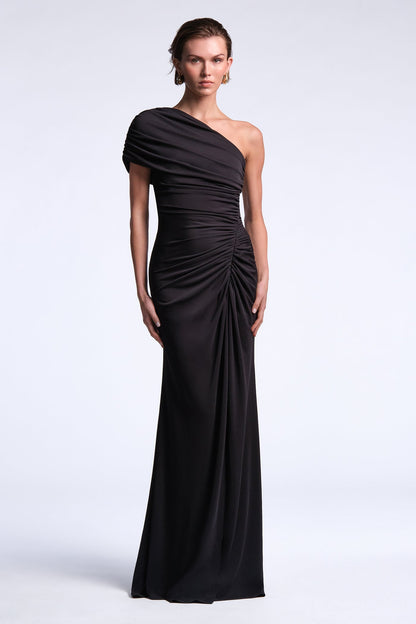 BCBGMAXAZRIA Solina Gown Black