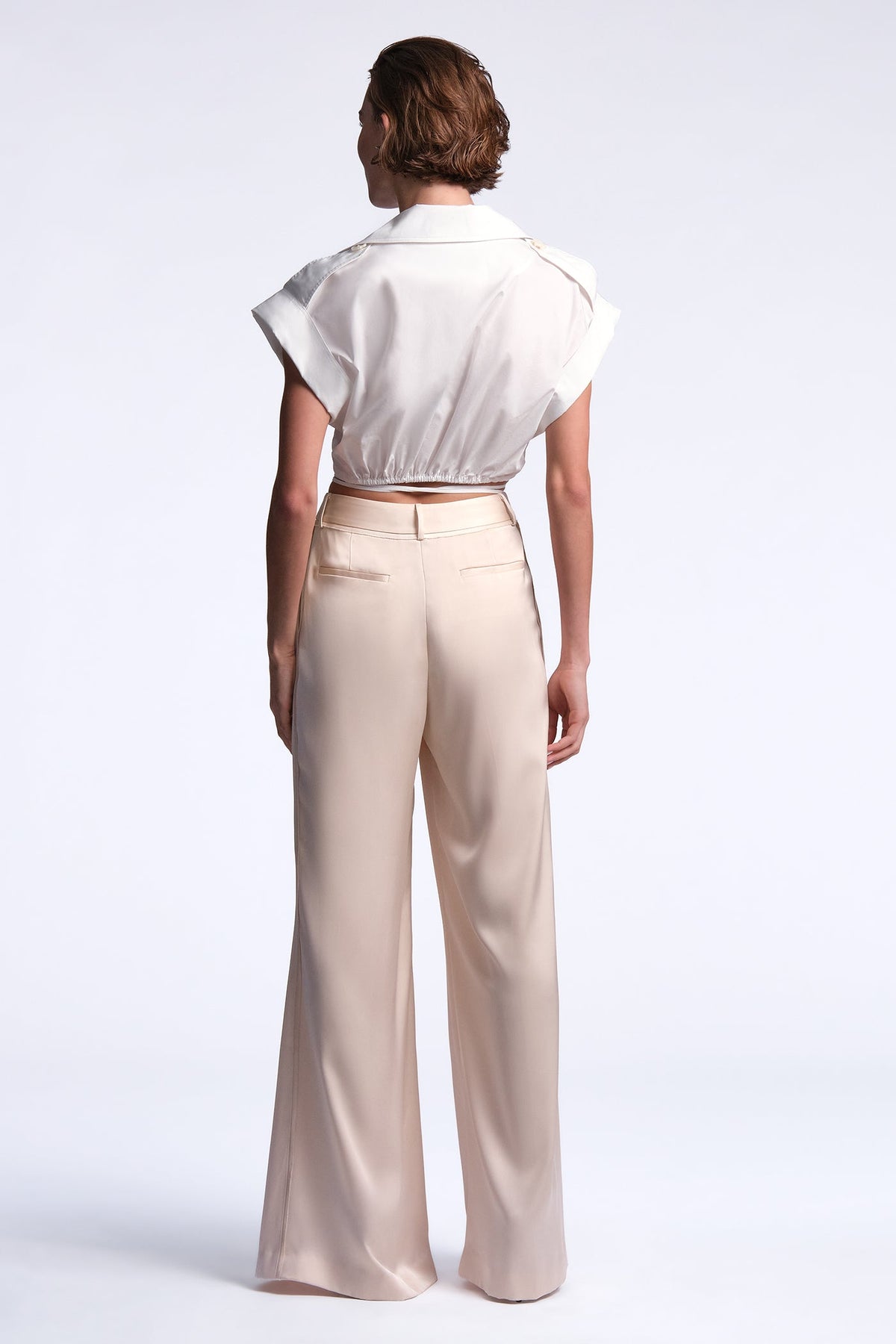 BCBGMAXAZRIA Karrigan Top White