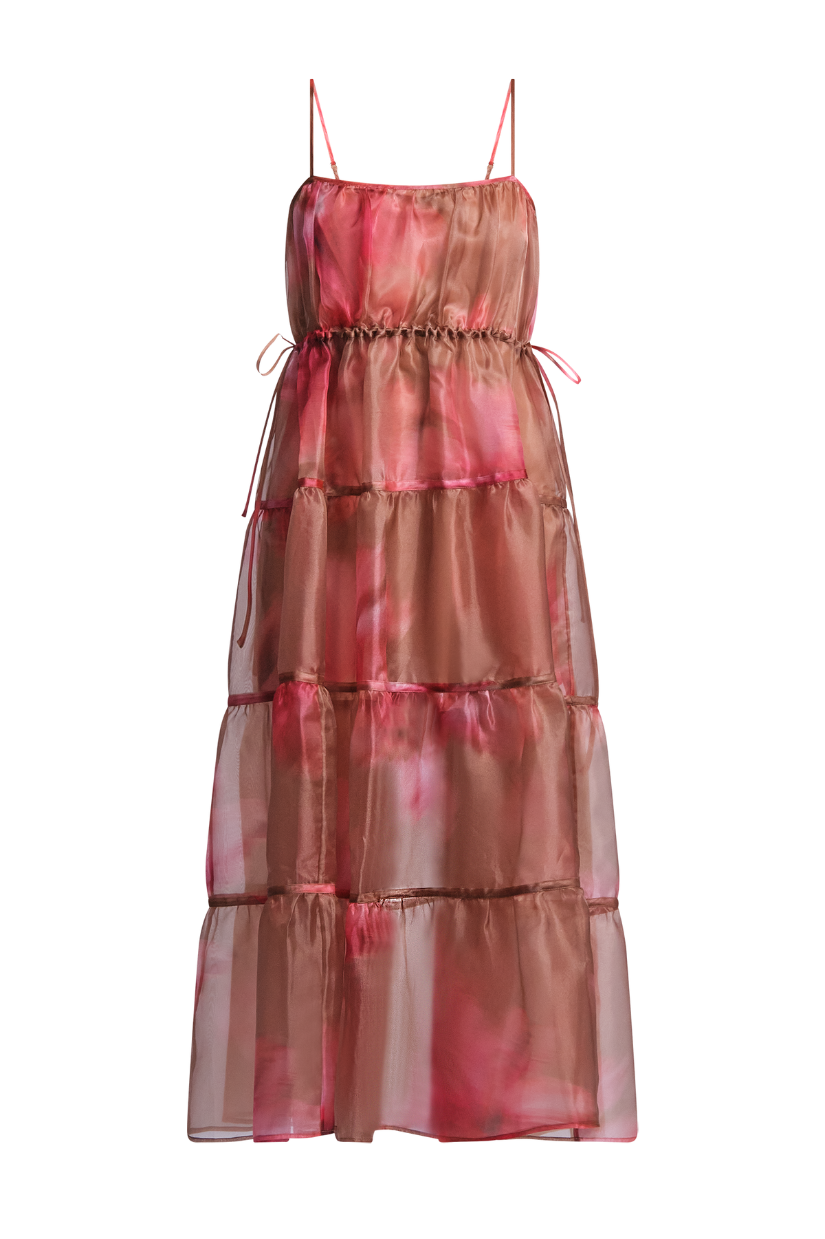 BCBGMAXAZRIA Carter Dress Flame Meadow Print