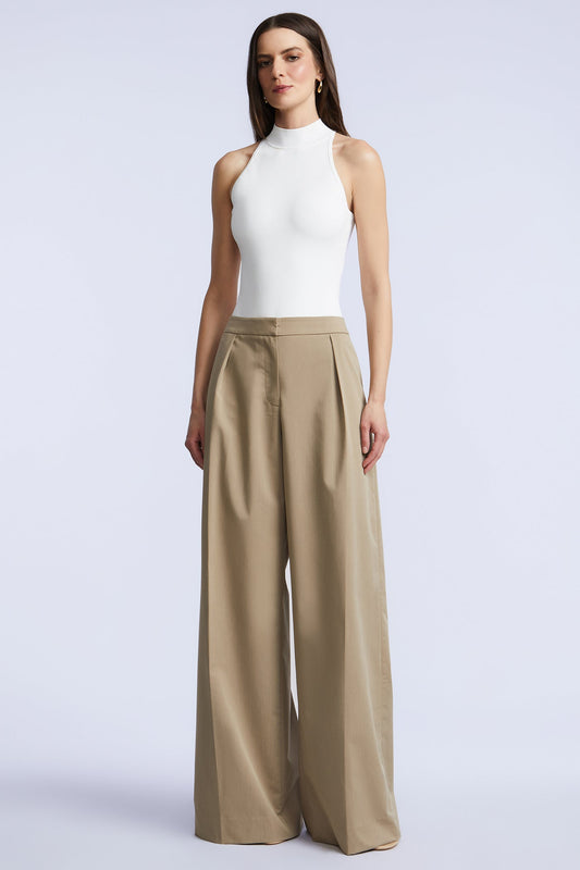 BCBGMAXAZRIA Nova Bodysuit Gardenia