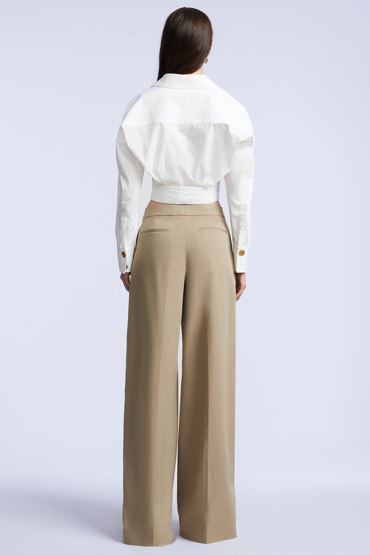 BCBGMAXAZRIA Ciara Shirt White