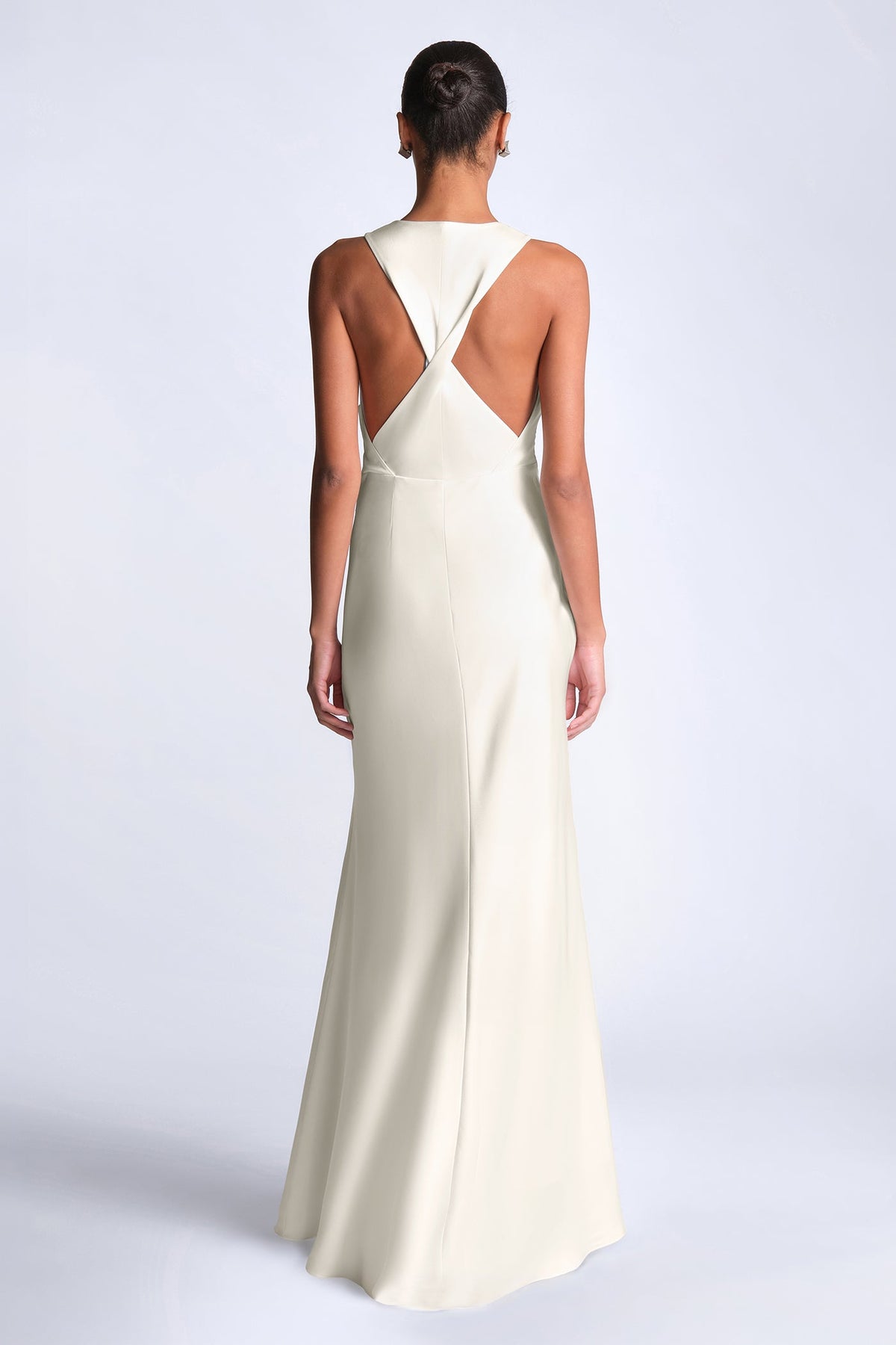 BCBGMAXAZRIA Demi Gown Gardenia