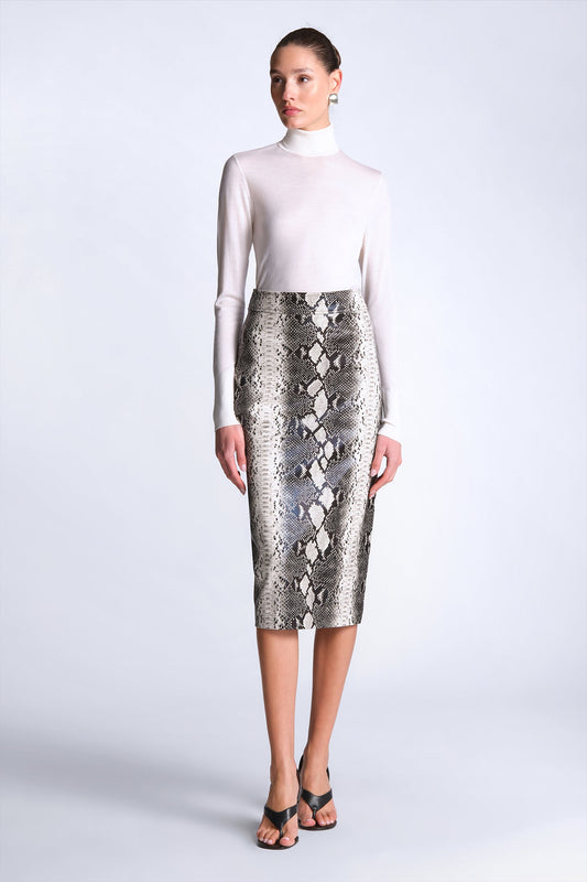BCBGMAXAZRIA Ivy Turtleneck Gardenia