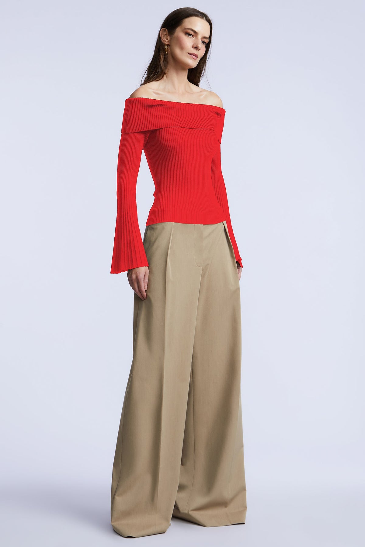BCBGMAXAZRIA Sierra Sweater Coral