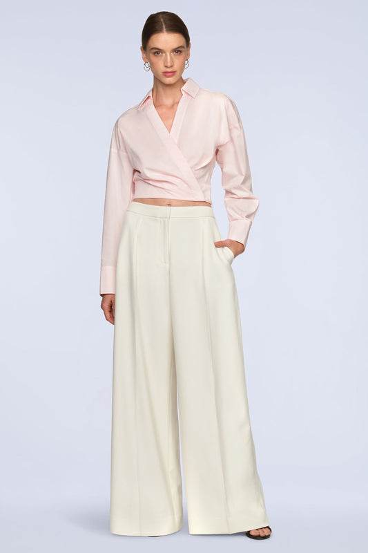 BCBGMAXAZRIA Ciara Shirt Pink Blush