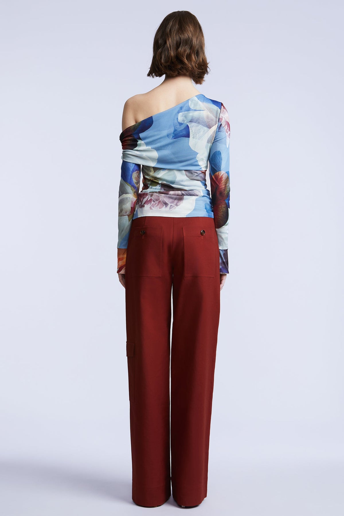 BCBGMAXAZRIA Jo Cargo Pant Rust