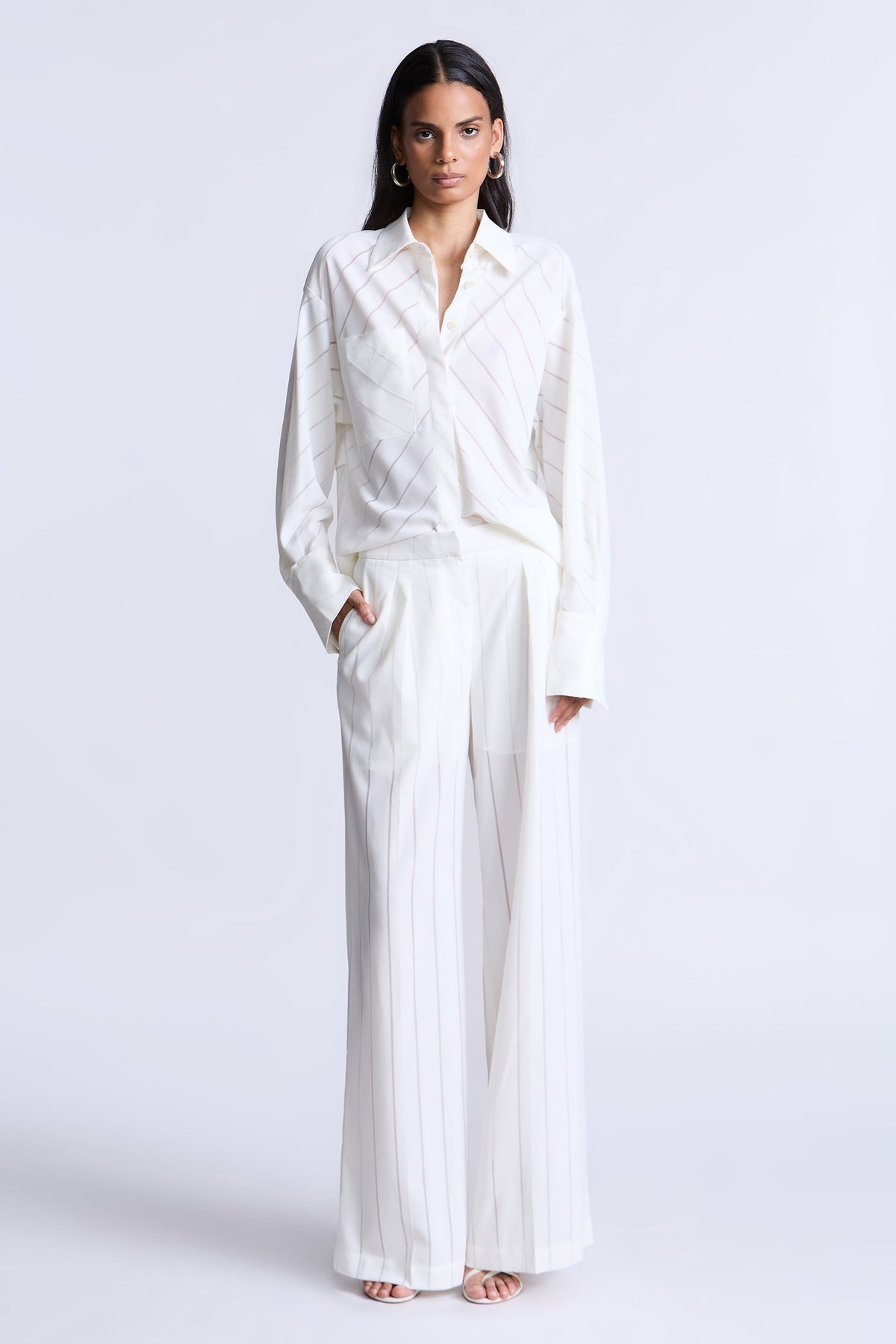 BCBGMAXAZRIA Hannah Pant Snow White