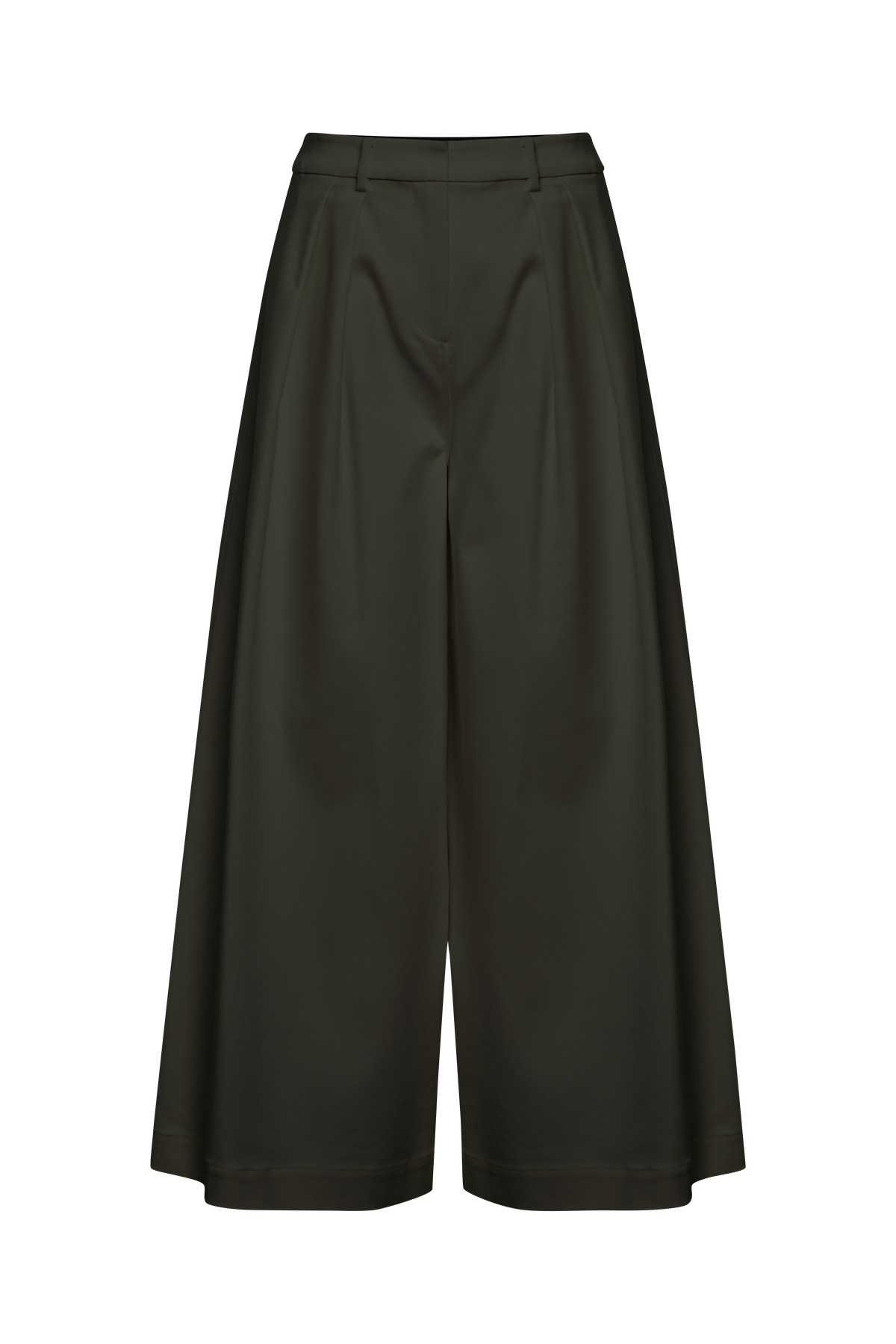 BCBGMAXAZRIA Pleated Front Crop Pant Rosin