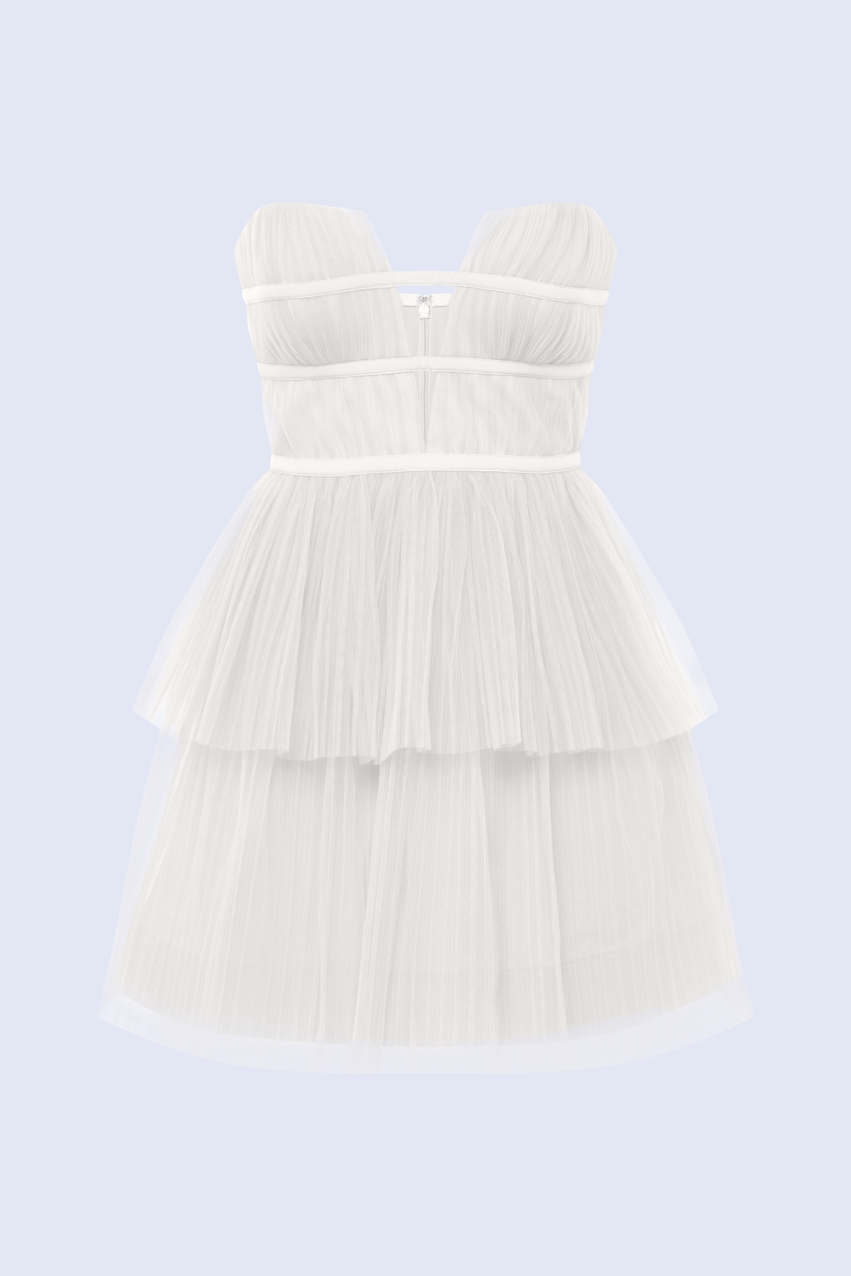 BCBGMAXAZRIA Kristen Dress Snow White